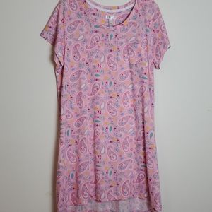 NWOT St. Eve Paisley Summer Nightgown Sz Large